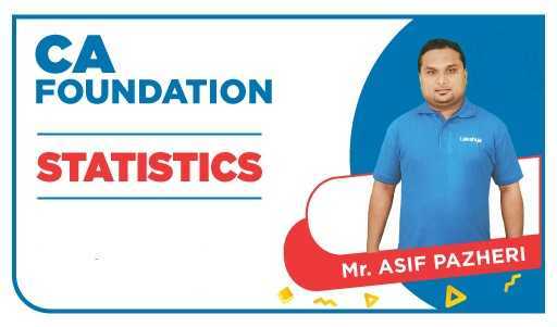 CA Foundation Statistics by Asif Pazheri