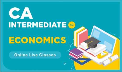 Live CA Inter crash Economics- Omkar Iyer