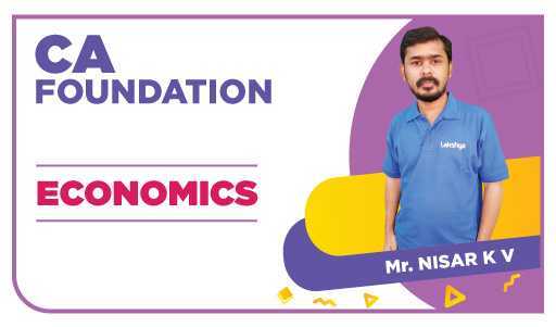 CA Weekend +2 - May 2022 Economics By Nisar K V