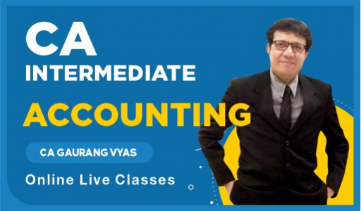 CRASH - CA Intermediate Accounting by Prof Gaurang Vyas - May 2021