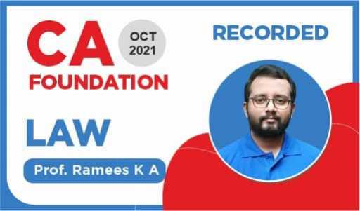 D46.1CA FOUNDATION REC ONLINE MAY 2022 LAW BY RAMEES