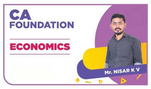CA Foundation Economics by Nizar K V