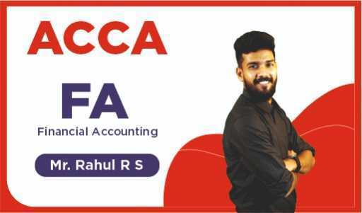B.Voc FA by Mr. Rahul R S