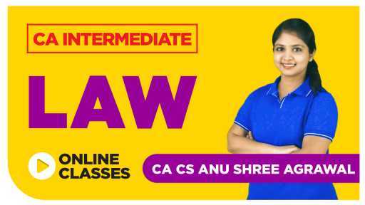 NOV 21 OffClt + OffOptClt CA Intermediate Law By CA CS Anu Shree Agrawal