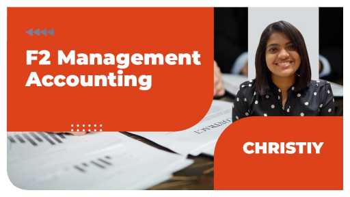 Bvoc B1 Sem2 F2 MANAGEMENT ACCOUNTING BY CHRISTYA JOHN